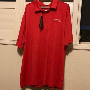 Red Under Armour PGA Tournament polo (In Package)